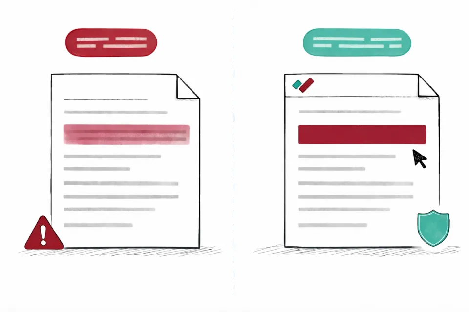 Overlay vs Pixel-Burn Redaction: One Protects Data, One Doesn't