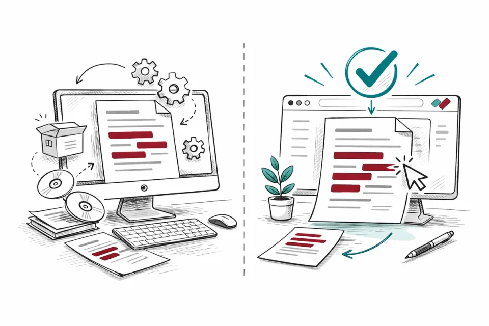 Browser-Based vs Desktop Redaction: A Practical Comparison